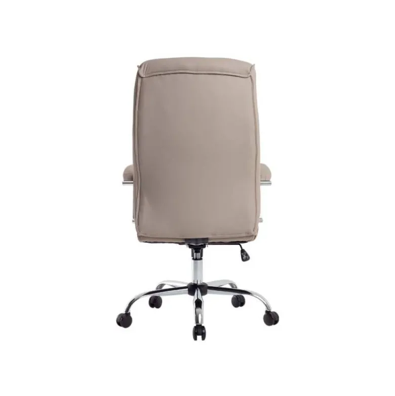 SILLA Q-CONNECT DIRECCION MODE NA SIMIL PIEL BASE METALICA ALT MAX 1210 ANC 630 PROF 650 MM RUEDAS PREMIUM COLOR GRIS