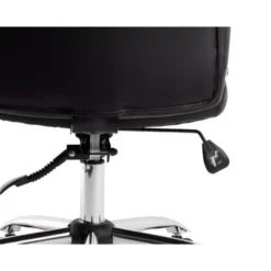 SILLA Q-CONNECT DIRECCION PIAV E SIMIL PIEL BASE METALICA ALT MAX 1250 ANC 610 PROF 700 MM RUEDAS PREMIUM COLOR NEGRO