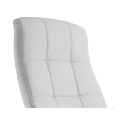 SILLA Q-CONNECT DIRECCION PIAV E SIMIL PIEL BASE METALICA ALT MAX 1250 ANC 610 PROF 700 MM RUEDAS PREMIUM COLOR BLANCO