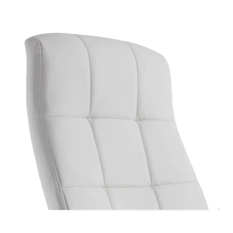 SILLA Q-CONNECT DIRECCION PIAV E SIMIL PIEL BASE METALICA ALT MAX 1250 ANC 610 PROF 700 MM RUEDAS PREMIUM COLOR BLANCO