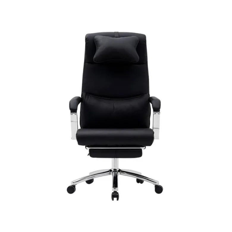 SILLA Q-CONNECT DIRECCION RAVENNA SIMIL PIEL BASE METALICA ALT MAX 1300 ANC 670 PROF 730 MM RUEDAS PREMIUM
