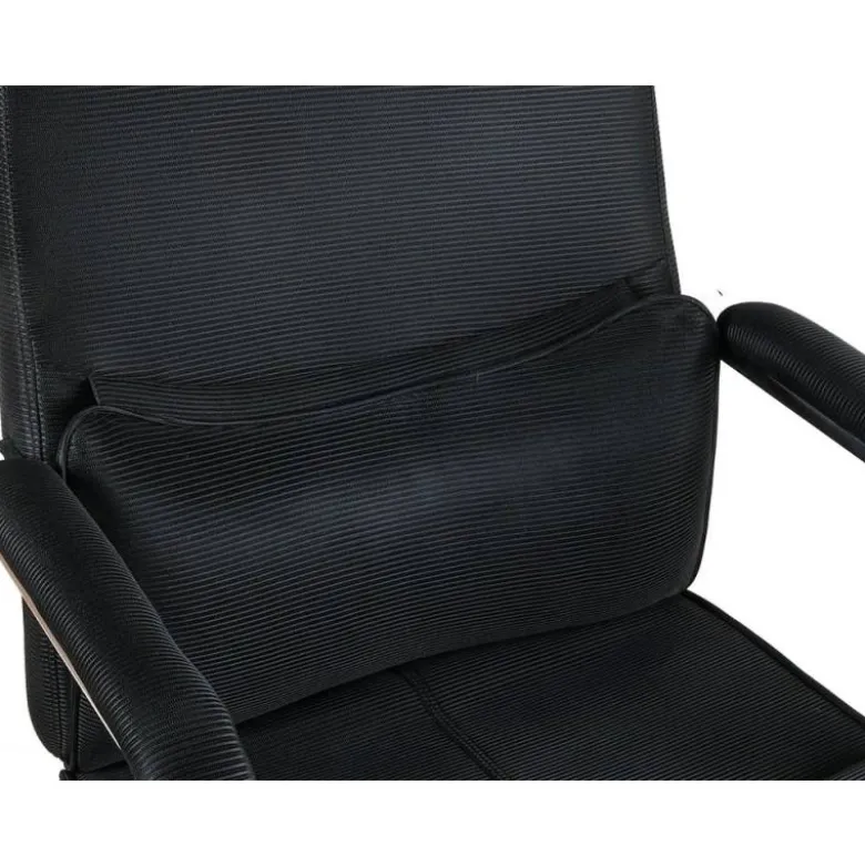SILLA Q-CONNECT DIRECCION RAVENNA MALLA BASE METALICA ALT MAX 1300 ANC 670 PROF 730 MM RUEDAS PREMIUM COLOR NEGRO
