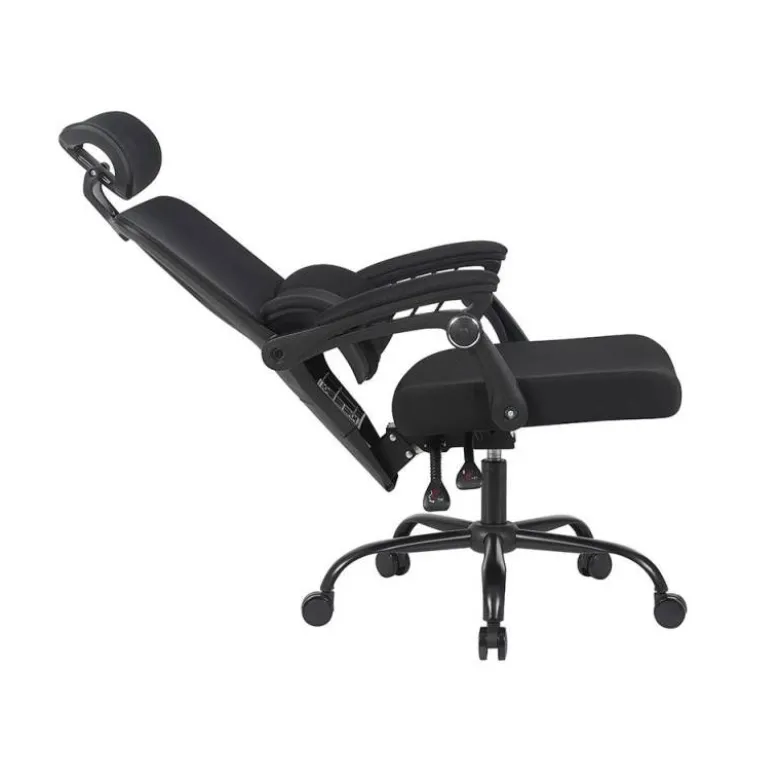 SILLA Q-CONNECT DIRECCION REGGIO MALLA ALT MAX 1300 MM ANC 520 MM PROF 480 MM RUEDAS PREMIUM COLOR NEGRO