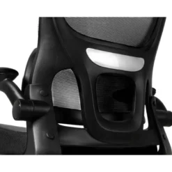 SILLA Q-CONNECT DIRECCION SORRENTO MALLA BASE METALICA ALT MAX 1320 ANC 650 PROF 600 MM RUEDAS PREMIUM NEGRO
