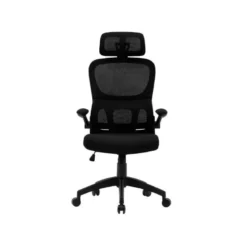 SILLA Q-CONNECT DIRECCION SORRENTO MALLA BASE METALICA ALT MAX 1320 ANC 650 PROF 600 MM RUEDAS PREMIUM NEGRO