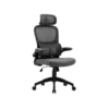 SILLA Q-CONNECT DIRECCION SORRENTO MALLA BASE METALICA ALT MAX 1320 ANC 650 PROF 600 MM RUEDAS PREMIUM GRIS