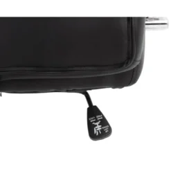 SILLA Q-CONNECT DIRECCION VERO NA SIMIL PIEL BASE METALICA ALT MAX 1210 ANC 650 PROF 730 MM RUEDAS PREMIUM COLOR NEGRO
