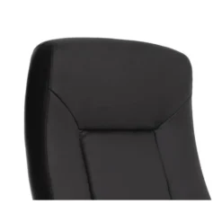 SILLA Q-CONNECT DIRECCION VERO NA SIMIL PIEL BASE METALICA ALT MAX 1210 ANC 650 PROF 730 MM RUEDAS PREMIUM COLOR NEGRO