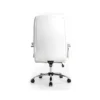 SILLA Q-CONNECT DIRECCION VERO NA SIMIL PIEL BASE METALICA ALT MAX 1210 ANC 650 PROF 730 MM RUEDAS PREMIUM COLOR BLANCO