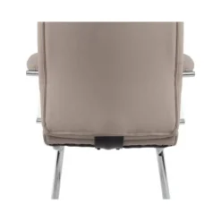 SILLA Q-CONNECT ESCRITORIO MOD ENA SIMIL PIEL BASE METALICA ALT MAX 1050 ANC 630 PROF 650 COLOR GRIS