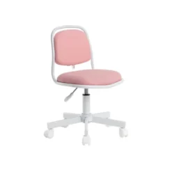 SILLA Q-CONNECT INFANTIL BARI ESCRITORIO COLOR ROSA ALT MAX 795 ANC 390 PROF 350 MM