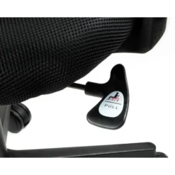 SILLA Q-CONNECT OFICINA ANCONA MALLA BASE METALICA ALT MAX 1110 ANC 660 PROF 590 RUEDAS PREMIUM COLOR NEGRO