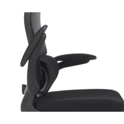 SILLA Q-CONNECT OFICINA CATANIA MALLA ALT MAX 1230 MM ANC 510 MM PROF 490 MM RUEDAS PREMIUM COLOR NEGRO