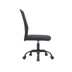 SILLA Q-CONNECT OFICINA PARMA MALLA SIN REPOSABRAZOS ALT MAX 990 ANC 480 PROF 590 COLOR NEGRO
