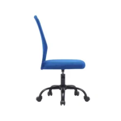 SILLA Q-CONNECT OFICINA PARMA MALLA SIN REPOSABRAZOS ALT MAX 990 ANC 480 PROF 590 COLOR AZUL