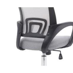 SILLA Q-CONNECT OFICINA SIENA MALLA BASE METALICA ALT MAX 1000 ANC 560 PROF 570 RUEDAS PREMIUM COLOR BLANCO GRIS