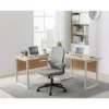SILLA Q-CONNECT OFICINA TERNI MALLA ALT MAX 1050 MM ANC 500 MM PROF 480 MM COLOR NEGRO CUERPO NEGRO