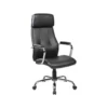 Silla Rocada con ruedas direccion con brazos metalicos