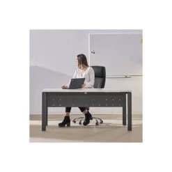 Silla Rocada con ruedas direccion con brazos metalicos