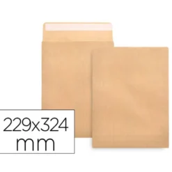 Sobre bolsa kraft marca Liderpapel DIN C4