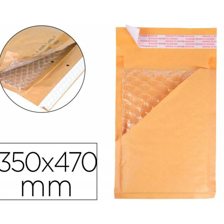 Sobre burbuja Q-Connect K/7 Caja 50 autoadhesivo