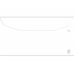 Sobre liderpapel blanco 115x225 mm, 500 unidades, solapa engomada papel offset 80 gr