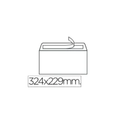 Sobre marca Liderpapel Din C4 Caja 250