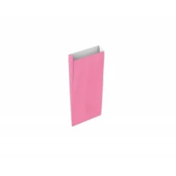SOBRE PAPEL BASIKA CELULOSA ROSA CON FUELLE XXS 100X200X30 MM PAQUETE DE 25 UNIDADES