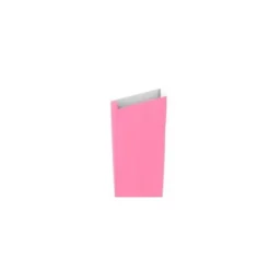 SOBRE PAPEL BASIKA CELULOSA ROSA CON FUELLE M 200X350X60 MM PAQUETE DE 25 UNIDADES