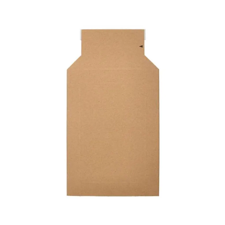 SOBRE PARA ENVIOS Q-CONNECT CARTON 100% RECICLADO Y RECICLABLE CIERRE AUTOADHESIVO252X167X72 MM COLOR KRAFT