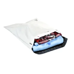 SOBRE Q-CONNECT DE PLASTICO BOLSA PARA ENVIOS 100% RECICLADAS CON AUTOCIERRE COLOR BLANCO 400X600 MM