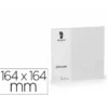 SOBRE ROSSLER COLORETTI CUADRADO GRANDE COLOR GRIS CLARO 164X164 MM PACK DE 5 UNIDADES