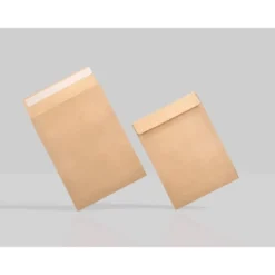 Sobres bolsa kraft Salarios N.4 Liderpapel, 140x190mm