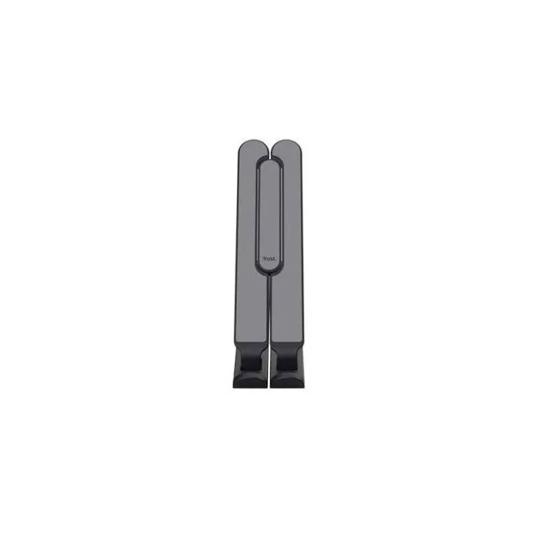 SOPORTE ELEVADOR TRUST PRIMO PARA PORTATIL 16" AJUSTABLE 6 ALTURAS COLOR NEGRO