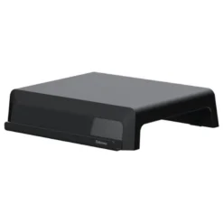 SOPORTE FELLOWES PARA MONITOR BREYTA 3 AJUSTES DE ALTURA HASTA 30 KG 100% RECICLABLE 350X300X80/118/155 MM NEGRO