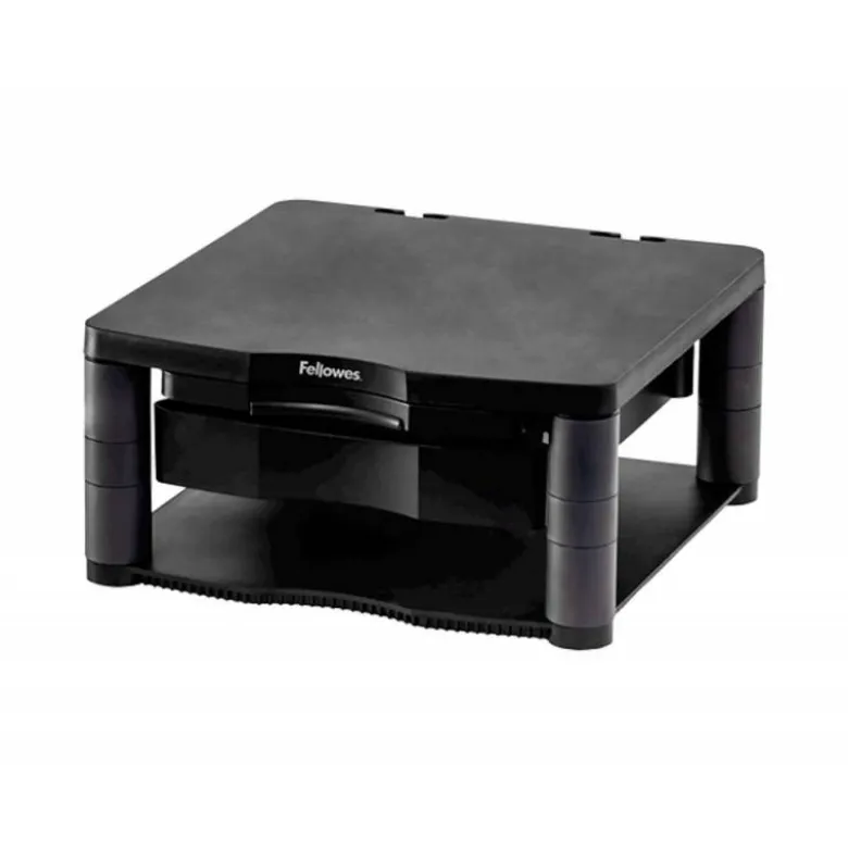 SOPORTE FELLOWES PARA MONITOR PLUS AJUSTABLE EN 5 ALTURAS COLOR GRAFITO 165X335X344 MM