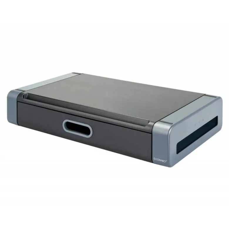 Soporte para monitor Deluxe Q-Connect con cajon incluido