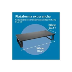 SOPORTE PARA MONITOR KENSINGTON EXTRA ANCHO PARA MONITORES DE HASTA 32
