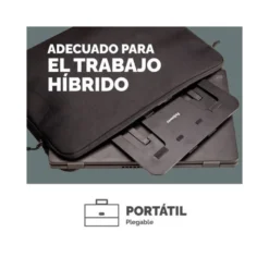 SOPORTE PARA PORTATIL FELLOWES ALUMINIA PLEGABLE NEGRO 315X230X20 MM