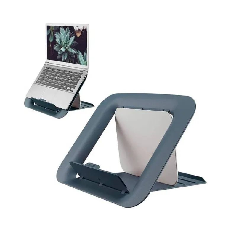 SOPORTE PARA PORTATIL LEITZ ERGO COSY AJUSTABLE 4 ALTURAS COLOR GRIS 310X50X247 MM