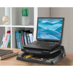 Soporte para portatil y monitor PC Q-Connect