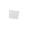 SOPORTE PORTAPRECIOS Q-CONNECT PARA GANCHOS EN T ETIQUETA 39X60MM TRANSPARENTE