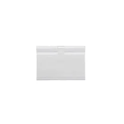 SOPORTE PORTAPRECIOS Q-CONNECT PARA GANCHOS EN T ETIQUETA 39X60MM TRANSPARENTE
