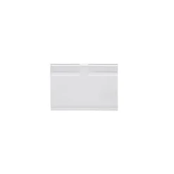 SOPORTE PORTAPRECIOS Q-CONNECT PARA GANCHOS EN T ETIQUETA 39X60MM TRANSPARENTE