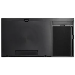 SOPORTE Q-CONNECT ANCHO PARA PORTATIL MOVIL RATON HASTA 17" AJUSTABLE 7 ANGULOS DIFERENTES COLOR NEGRO