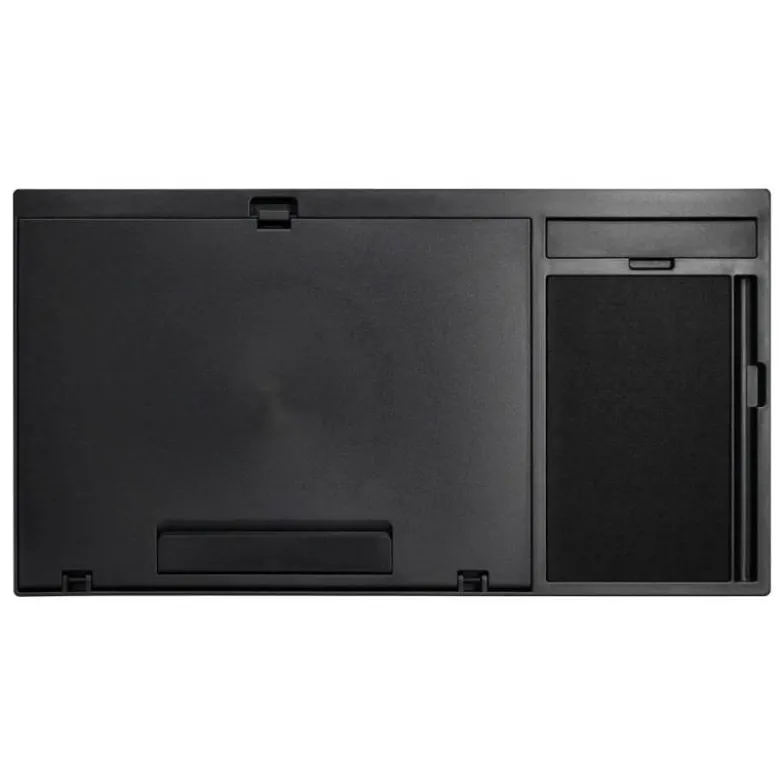 SOPORTE Q-CONNECT ANCHO PARA PORTATIL MOVIL RATON HASTA 17" AJUSTABLE 7 ANGULOS DIFERENTES COLOR NEGRO