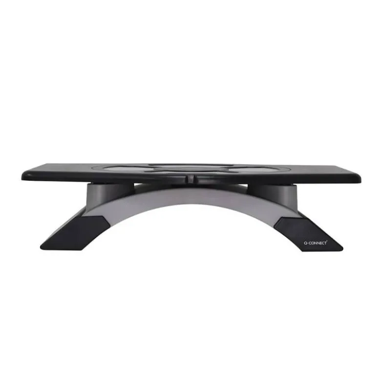 SOPORTE Q-CONNECT PARA MONITOR CON PLATAFORMA GIRATORIA AJUSTABLE DOS ALTURAS 411X287X99 MM