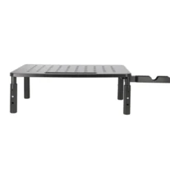 SOPORTE Q-CONNECT PARA MONITOR METALICO REGULABLE EN ALTURA CON SOPORTE PARA MOVIL 371X235X145 MM