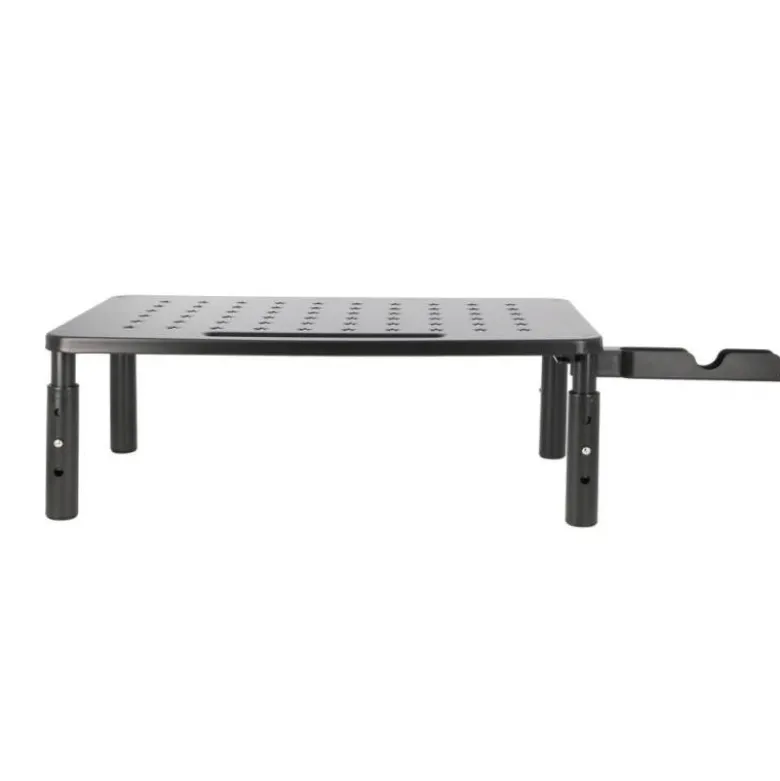 SOPORTE Q-CONNECT PARA MONITOR METALICO REGULABLE EN ALTURA CON SOPORTE PARA MOVIL 371X235X145 MM