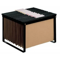 Soporte carpetas colgantes marca Q-Connect sobremesa